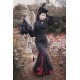 Surface Spell Gothic Lorelei Fish Tail Jacquard Long Skirt